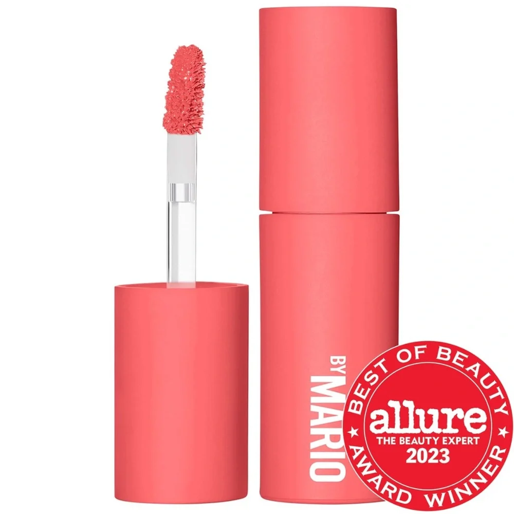 💚 2/$30 MAKEUP BY MARIO MoistureGlow Plumping Lip Color - hot pink